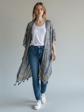 Patterned Cardigan | Lucky Brand | Muti Color